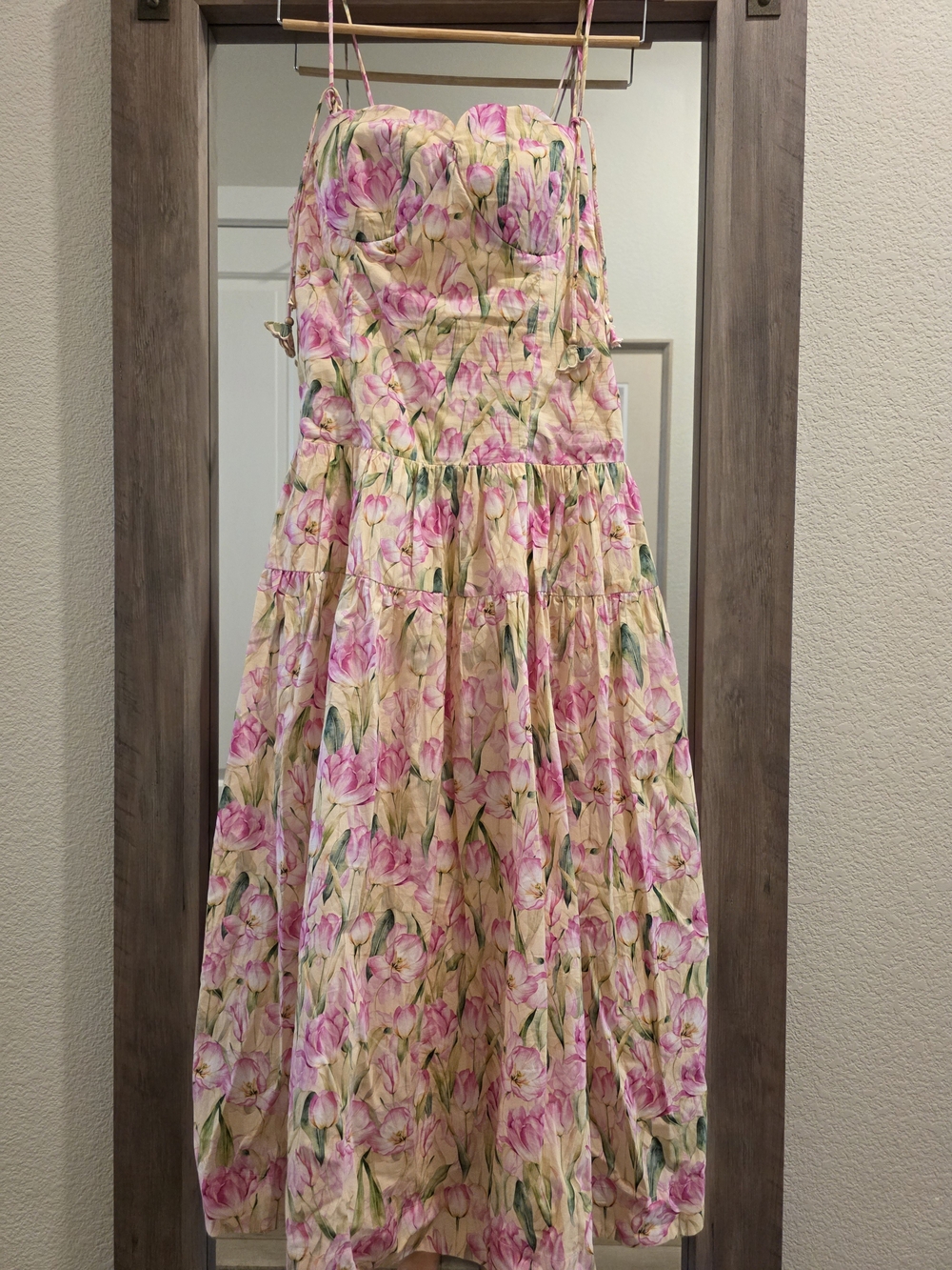 En Saison Tulips Dress Midi